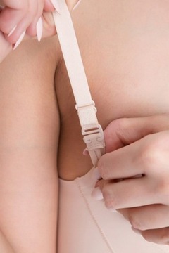 JULIMEX BODY WYSZCZUPLAJĄCE POD BIUST 119 BEŻ- 2XL