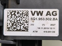 фото thumb №10, Volkswagen passat b8 2017 рычаг / переключатель поворотники