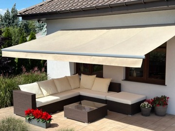 Террасная маркиза АНТРАЦИТ 200x150 Бежевый STD