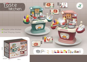 Kuchnia dla dzieci kuchenka kran para dźwięki