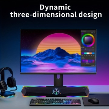 Новый сабвуфер Hi-Fi Stereo 4D Surround со светодиодной ароматической подсветкой