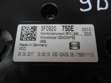 фото thumb №10, Seat leon iii рестайлинг 1.4 b спидометр приборы 5f0920750e