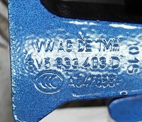 фото thumb №6, Skoda enyaq iv 2021 левая сторона петля нижний дверь задних