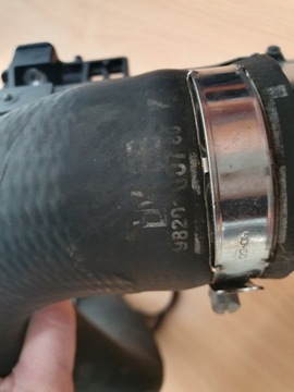 фото thumb №8, Труба шланг інтеркулер opel grandland x 1.5 3008 5008 9820100780 9831710780