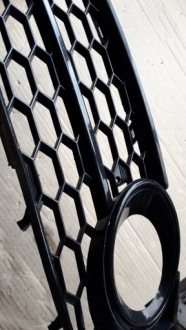 A5 8t решётка бампера левый перед rs plaster соты Киев, фото thumb