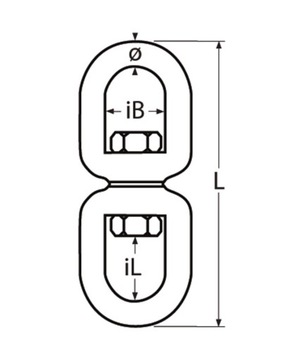 ПОВОРОТ 5 мм, КИСЛОУСТОЙЧИВЫЙ, нержавеющая сталь A4 inox (1)