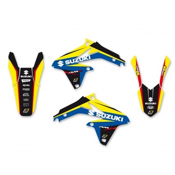 BLACKBIRD KOMPLET NAKLEJEK (OKLEIN) SUZUKI RMZ 450 '08-'17 DREAM 4 KOLOR NI