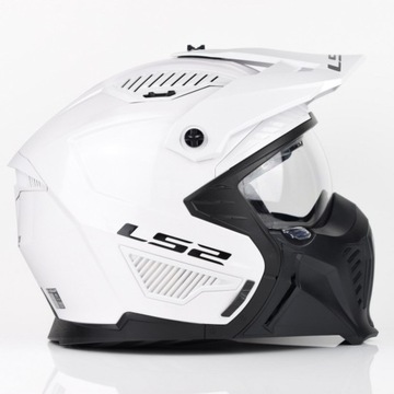 Kask motocyklowy LS2 OF606 Drifter Solid White XS