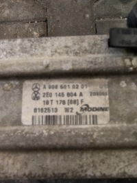 Радиатор воздуха интеркулер mercedes sprinter 906 Оригинал, фото thumb