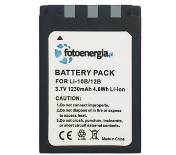 BATERIA AKU. DO OLYMPUS Li10B Li12B Li-10B Li-12B C-770 C-765 1230MAH + ŁAD