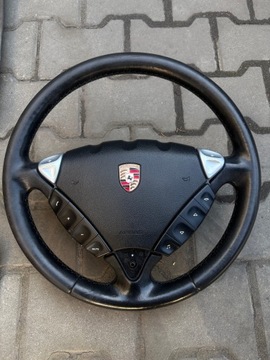 фото thumb №11, Кермо + подушка подушка безпеки porsche cayenne i 955 7l 02-07 оригінал