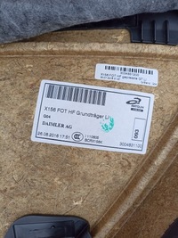 фото thumb №9, Боковина дверь задних зад правые левый обивка mercedes w156 x156 gla amg