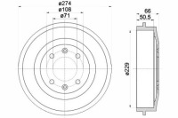 фото thumb №1, Textar 94010300 барабан гальмівний