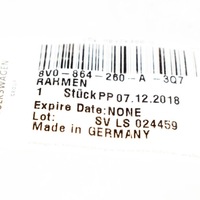 фото thumb №5, Напрямна lotniczy vag audi rs4 avant quattro 2006 2008 оригінальний