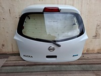 фото thumb №1, Крышка багажника задняя nissan micra k13 белый перламутр 12r