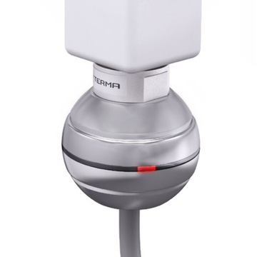 черный обогреватель для радиатора ванной комнаты REG2 1200