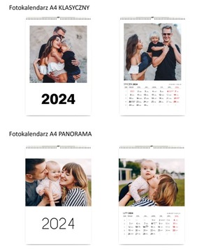 1 спиральный фотокалендарь YOUR PHOTOS — рождественский подарок бабушкам и дедушкам.