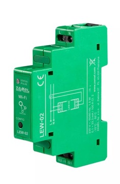 MONITOR ENERGII ELE. SUPLA 1-FAZ 100A WIFI LEW-02