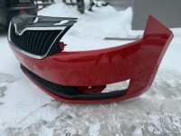 Skoda rapid рестайлинг  бампер перед передний 16-18 lf3k в Украине, фото thumb