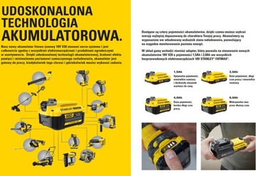 STANLEY DELTA V20 SANDER SFMCW221D1S BL 1x2,0 Ач SFMCW221D1S-QW
