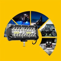 2szt 7 cali противотуманная фара лампа рабочая освещение led 120w 12v24v с Разборки, фото thumb