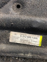 фото thumb №7, Защита шасси левая mercedes w212 универсал рестайлинг a2126801309