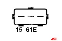 Купить Регулятор напряжения генератора ford задняя valeo as-pl, фото thumb