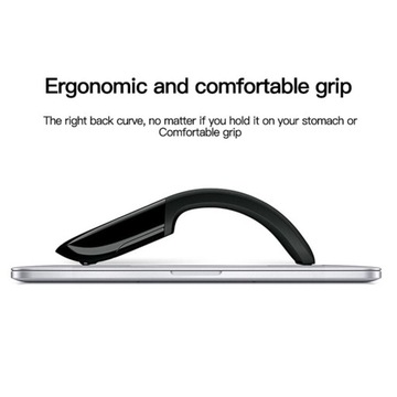 Беспроводная складная дорожная мышь Ergonomic Plu