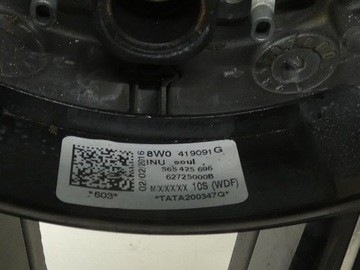 фото thumb №9, Кермо шкіра шкіряний мультифункція audi a5 5f a4 b9 8w 8w0419091g