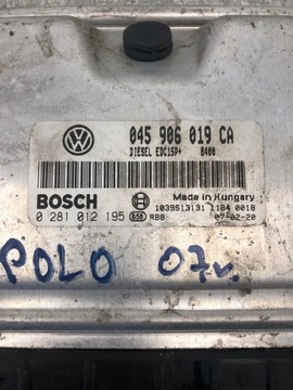 фото thumb №5, Компьютер двигателя vw polo iv 045906019ca