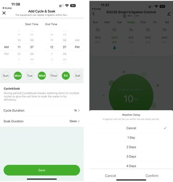 Водяной клапан WIFI, система орошения Tuya, простая и надежная от WOOX