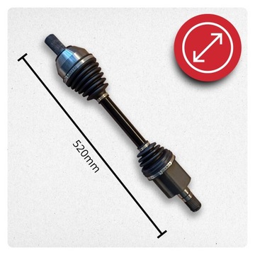 фото thumb №4, Полуось левая ford galaxy ii wa6 2.3 автомат новая