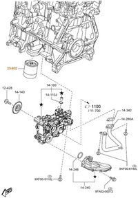 фото thumb №13, Набір фільтрів mazda cx-3 dk 1.8d оригінал