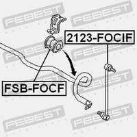фото thumb №12, Резиновый элемент стабилизатора перед d18.3 ford focus cak