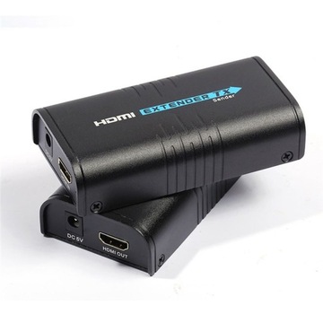 Конвертер HDMI в LAN RJ-45, комплект многоадресной рассылки 120 м