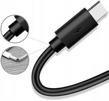 Прочный кабель USB-C 1 м USB-C Type-C TypeC 100 см черный