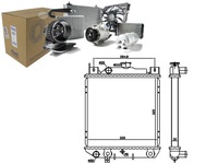 фото thumb №1, Nissens радіатор двигуна suzuki swift swift ii 1.