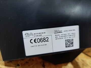 фото thumb №2, Модуль блок управления ecu peugeot 308 t9 9801695280