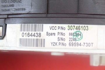фото thumb №8, Спідометр  прилади eu 8673802 volvo s60 1 i 2.5 t 210 km рестайлінг 04-09