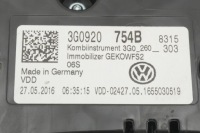 фото thumb №9, Панель приладів vw passat b8 gte 3g0920754b