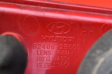 фото thumb №8, Лампа правая зад задняя 92406-2b000 hyundai santa fe 2 ii 06-10