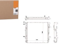 фото thumb №1, Радіаторів двигуна nrf 8mk376721131 62628 30002405