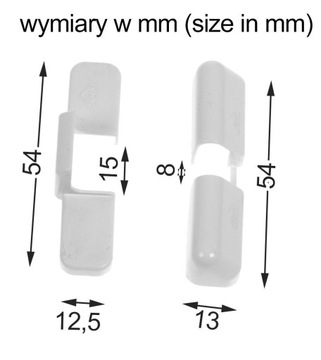 Roto Calsings для давления на окна из ПВХ черные 2Cz.