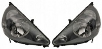 фото thumb №1, Honda jazz 2 fit 2001-2004 фары лампы перед правая + левая комплект h4