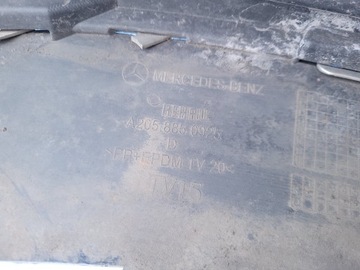 фото thumb №11, Mercedes c-klasa w205 | бампер перед планка хром amg a2058850925 | 0160