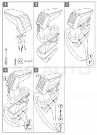 фото thumb №7, Подлокотник стандарт ford courier, 2014-