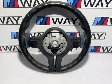 фото thumb №14, Bmw x5 f15 f85 x6 f16 f86 руль m power лепестки кожа wibracje с подогревом