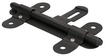 ZASUWA BRAMOWA DO DRZWI CZARNA GARAŻOWA 150 MM