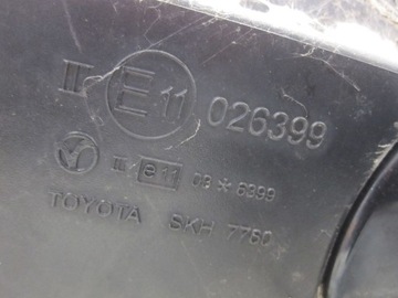 фото thumb №8, Toyota avensis t27 iii 10r дзеркало ліві 026399 7 pin англієць