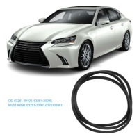 фото thumb №8, Sunroof weatherstrip гумова накладка чорна szczelina гнучка 63251–30100 для  4b